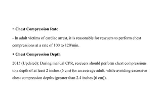 Acls Compression Depth CARDIAC ARREST AND CPR.pptx