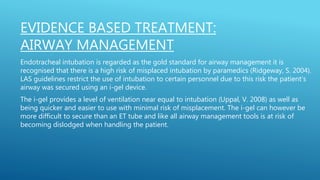 High Risk Intubation Cardiac arrest patient management | PPTX