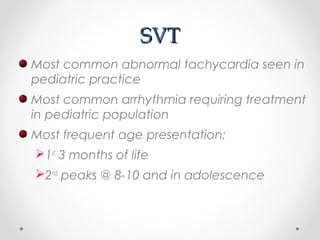 SVT in pediatrics | PPT