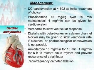 Cardioversion 100j Cardiac arrhythmias | PPT