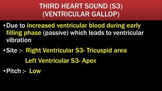 Cardiac auscultation | PPTX