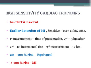 Comprehensive Overview of Cardiac Biomarkers in Myocardial Infarction ...