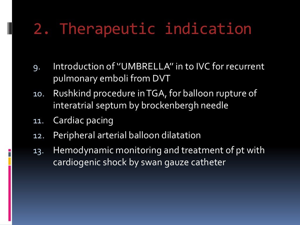 Cardiac catheterization at a glance (including instruments, view, dye)