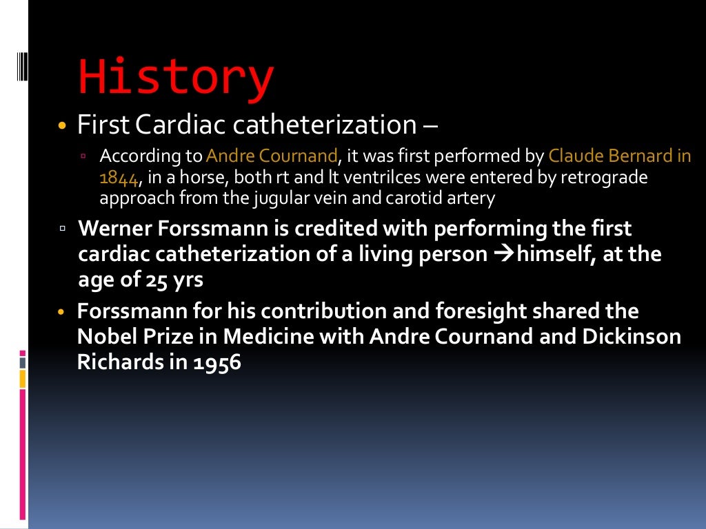 Cardiac catheterization at a glance (including instruments, view, dye)