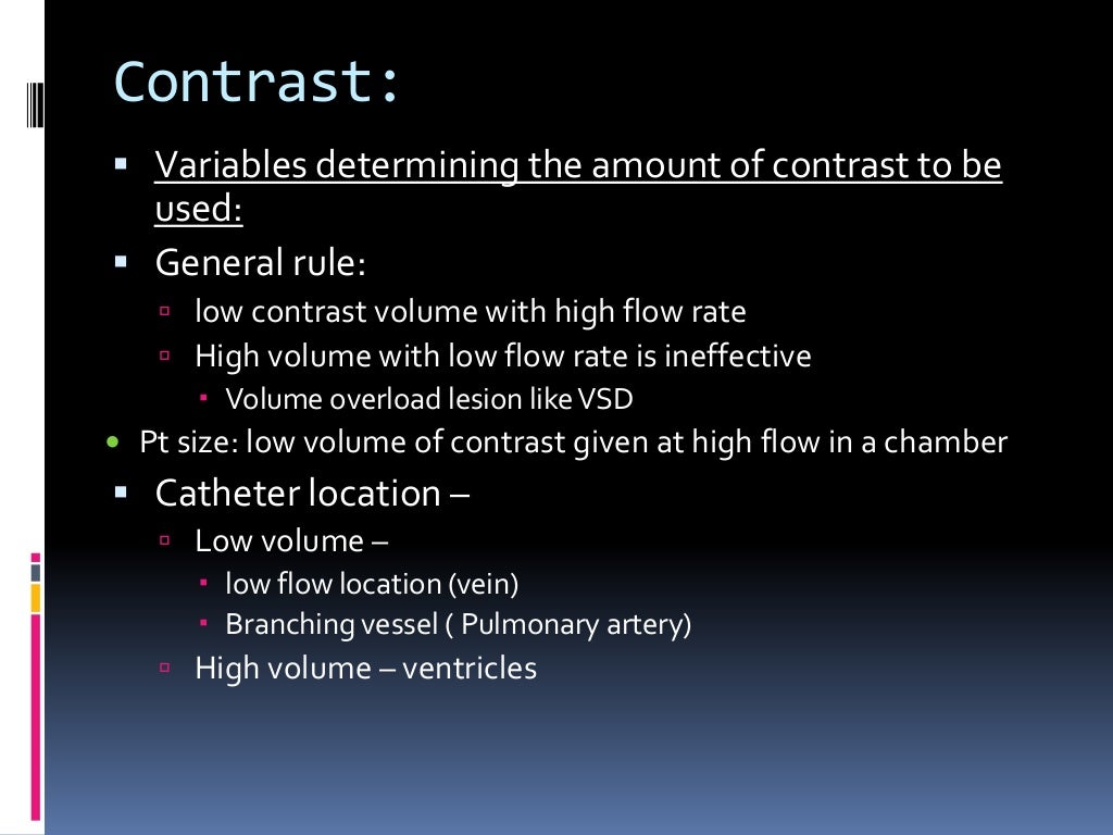 Cardiac catheterization at a glance (including instruments, view, dye)
