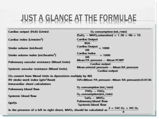 Cardiac cath principles in pediatrics | PPTX