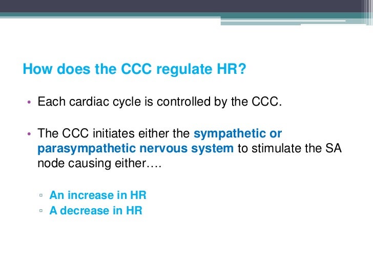 Cardiac Control Centre