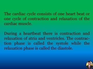 Cardiac cycle (Human Heart) | PPTX