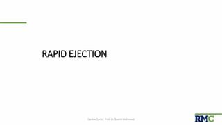 RAPID EJECTION
Cardiac Cycle| Prof. Dr. Rashid Mahmood 14
 
