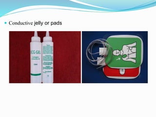  Conductive jelly or pads
 