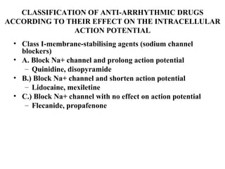 Potential Classification Cardiac Dysrhythmias. | PPT