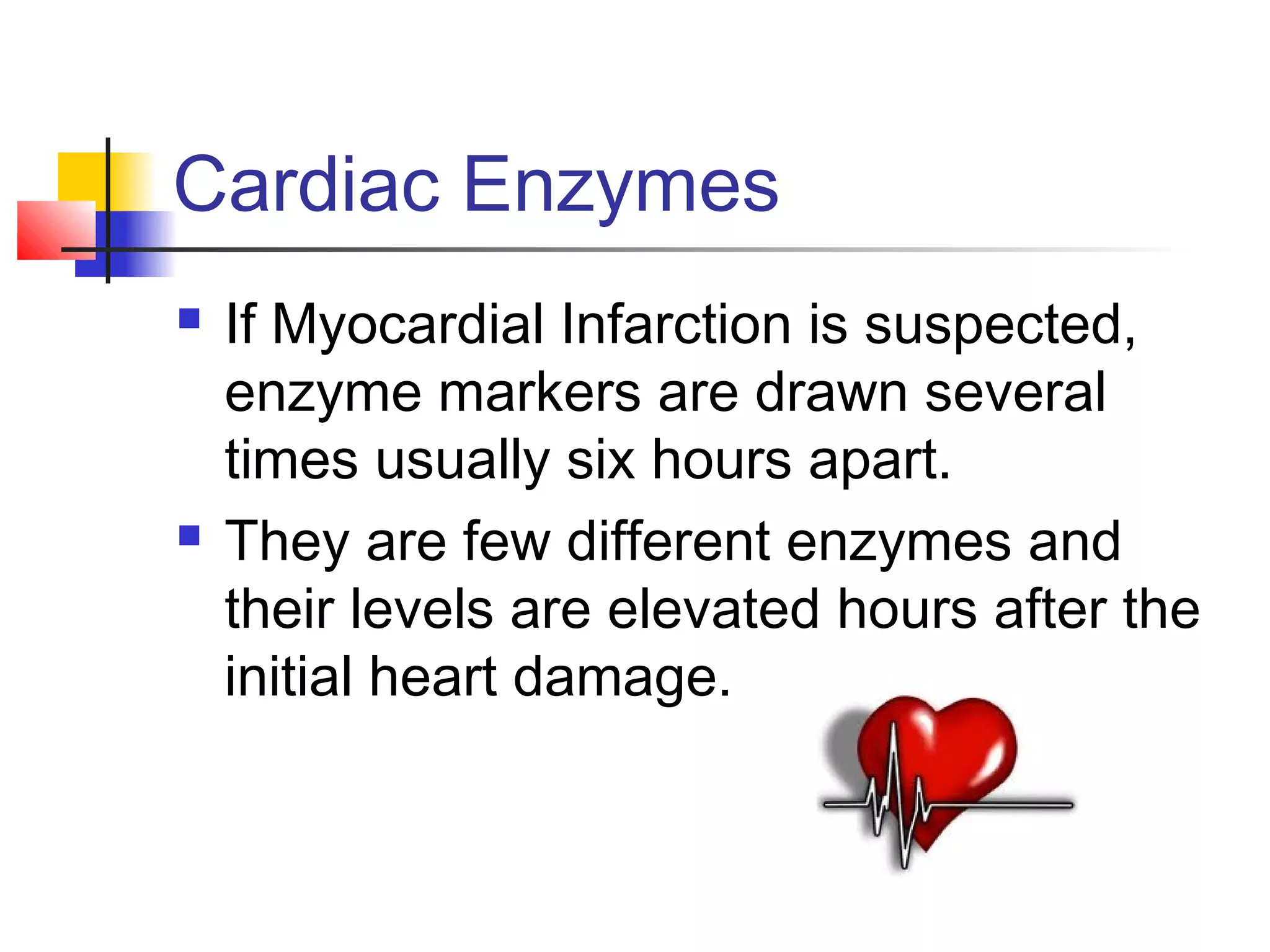 Cardiac enzymes PPT