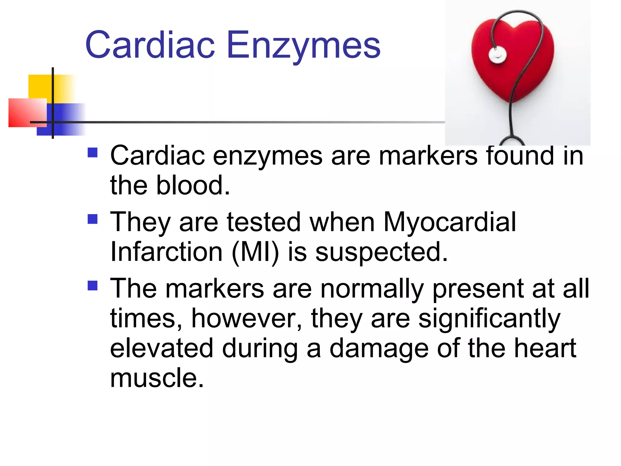 Cardiac enzymes