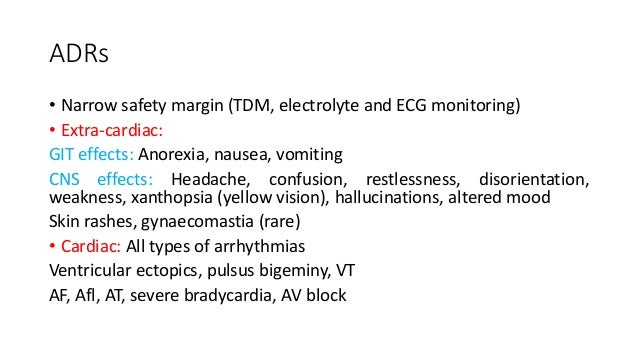 Cardiac glycosides Cardiac glycosides
