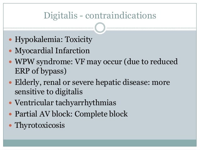 Digoxin Toxicity Hypokalemia