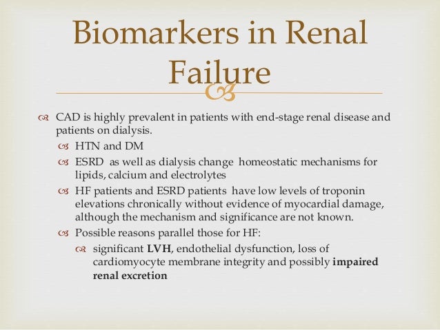 Recent advances in the role of Cardiac bio-markers for 