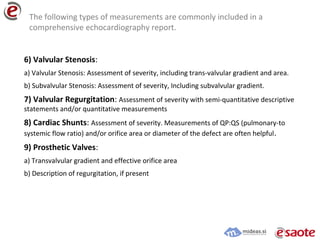 Valvate Scales Examples Cardiacmeasurementsguidelinesesaotemideas 140324014158-phpapp02 | PDF