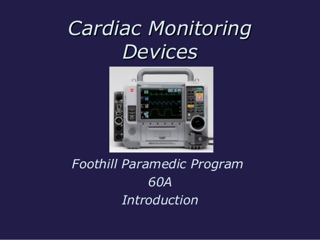 Cardic Monitoring Devices