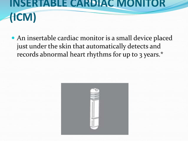 Cardiac Monitoring Presentation – JWSML