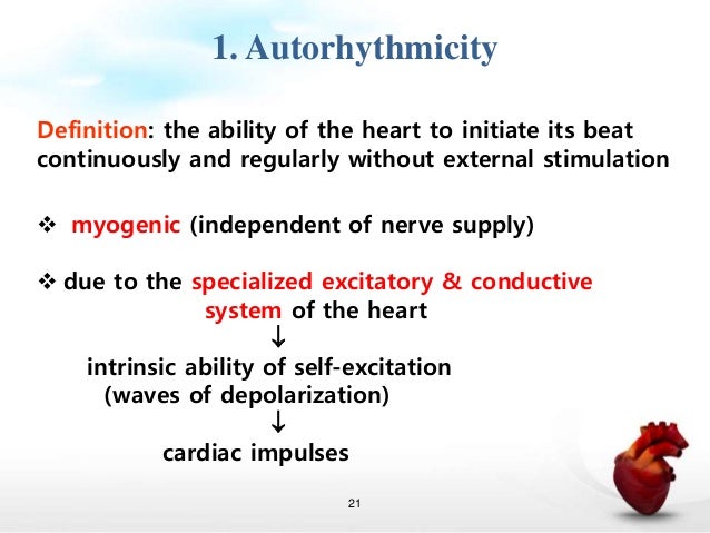 Cardiac muscle physiology