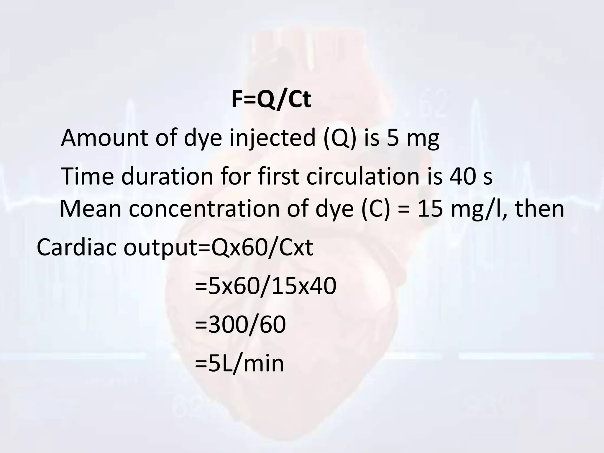 Measurement of cardiac output ppt