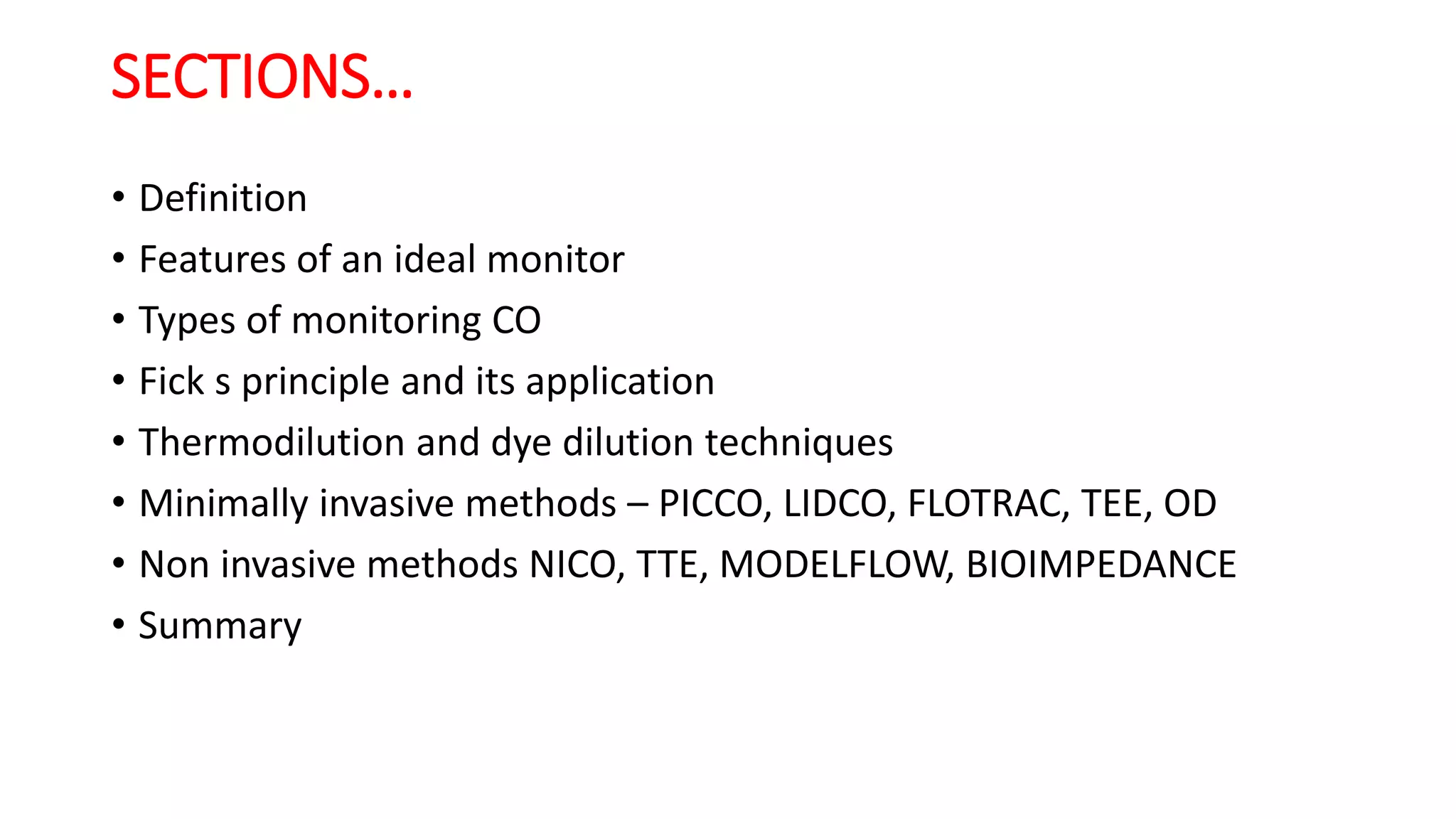 cardiac output pptx | PPTX