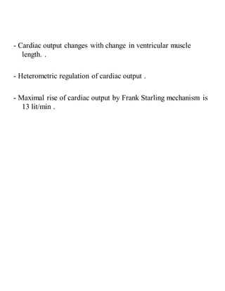 Cardiac Output | PDF
