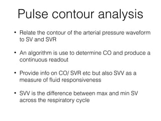 Cardiac output monitoring | PPT