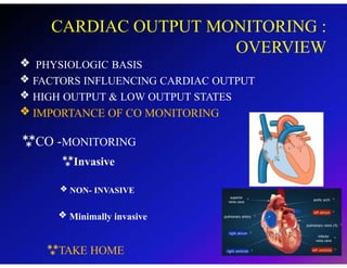 CARDIAC OUTPUT cardiac output MONITORING.pptx