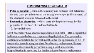Artificial Cardiac pacemaker |medical device that generates electrical ...