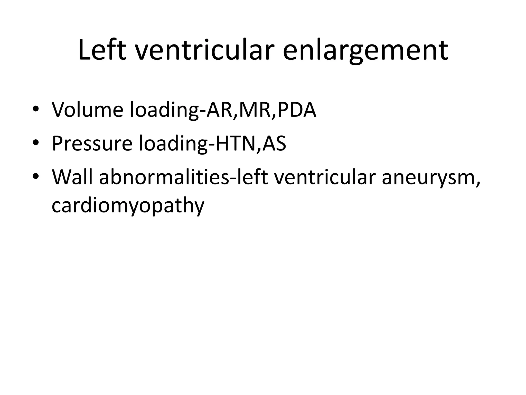 Radiographic approach to cardiac enlargement | PPTX