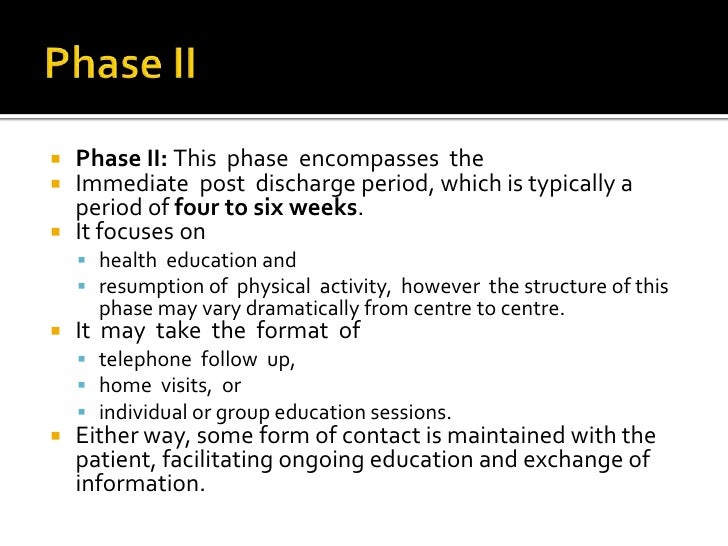 Phase 2 Cardiac Rehab Exercise Prescription - ExerciseWalls