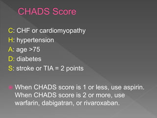Chad Test Cardiac rhythm disorders | PPTX