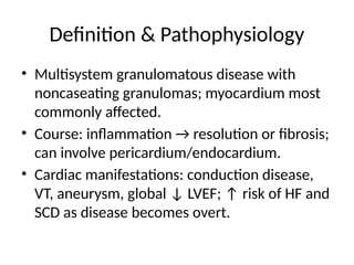 Noncaseating Definition Cardiac_Sarcoidosis_Summary.pptxCardiac_Sarcoidosis_ | PPTX