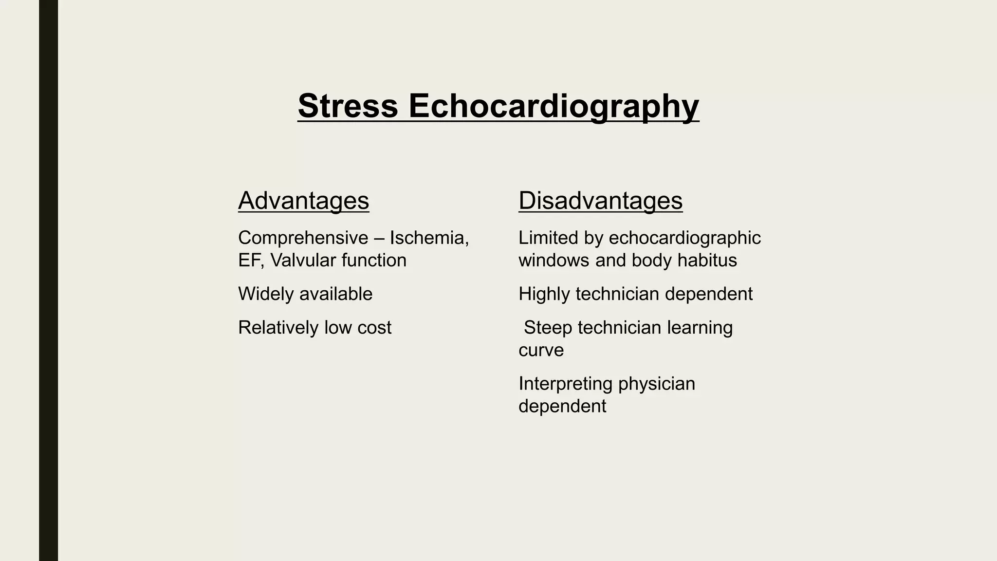 Cardiac Stress Testing Seminar | PPTX