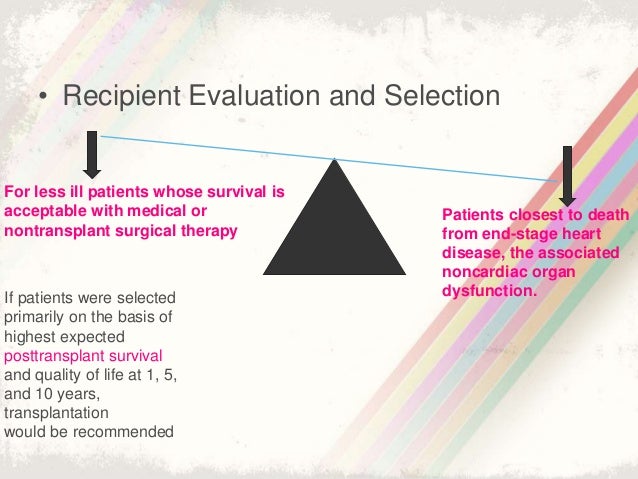 Cardiac transplantation