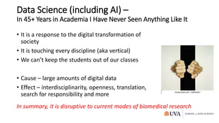 Data Science and AI in Biomedicine: The World has Changed | PPTX