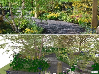 RHS Flower Show Cardiff 2014 Gold Medal & Best in Show Woodland Garden