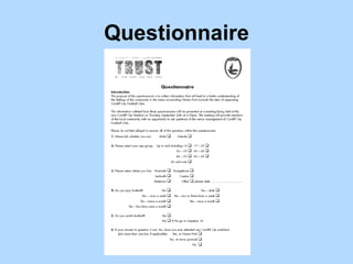 Questionnaire 
