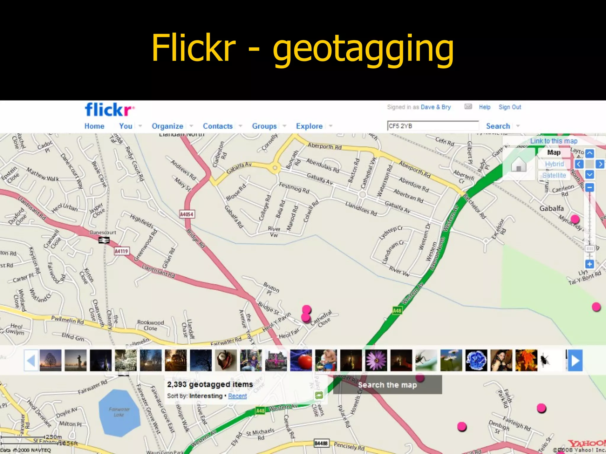 Flickr - geotagging 