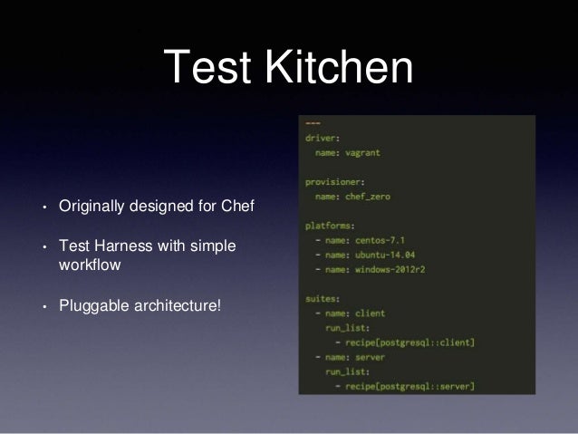 Ansible Test Kitchen Ansible Test Kitchen