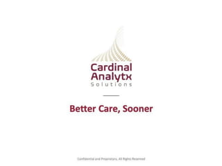 Cardinal analytx pitch deck