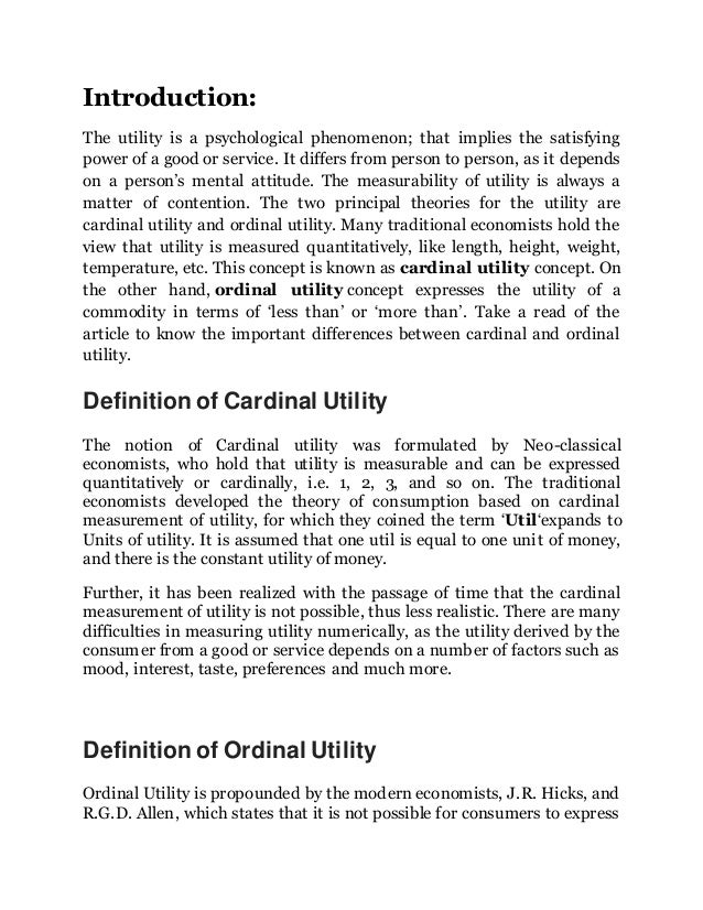 Two Approaches In Economics Two Approaches In Economics