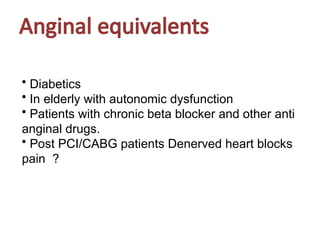 Cardinal symptoms in cardiology ANGINA, SYNCOPE | PPTX
