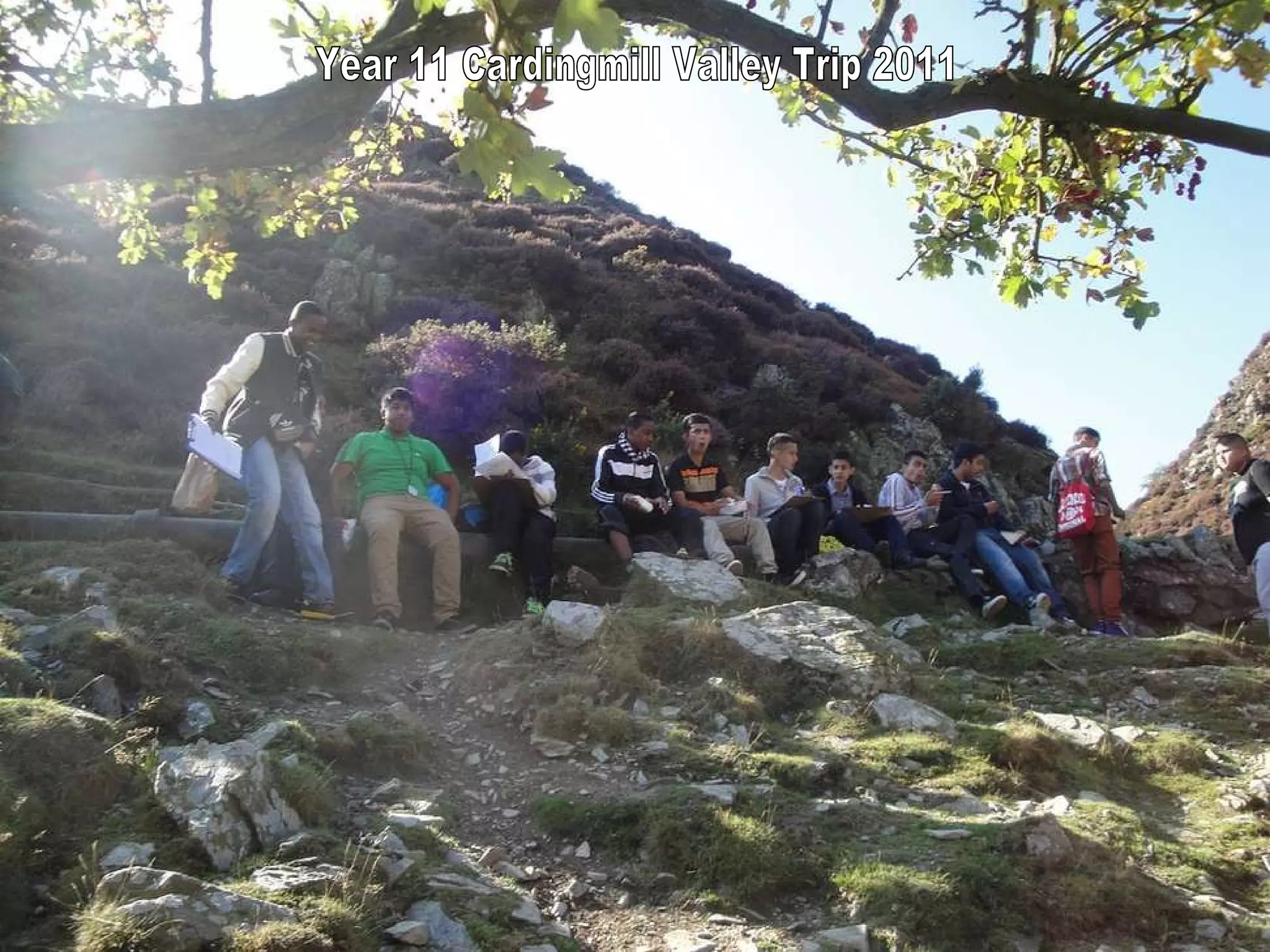 Year 11 Cardingmill Valley Trip 2011 