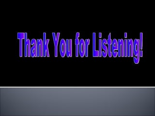 Thank You for Listening! 