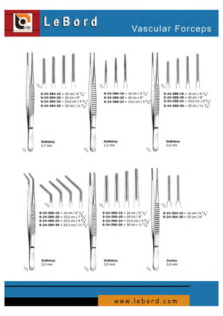 Cardiac Instrument Cardiovascular Instruments | PDF