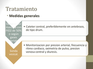 Tratamiento
• Medidas generales
 