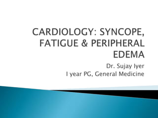 Dr. Sujay Iyer
I year PG, General Medicine
 