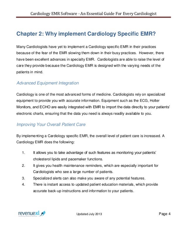 Cardiology EMR Software Essential Guide for every Cardiologist